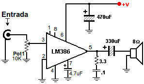 diagrama amplificador 